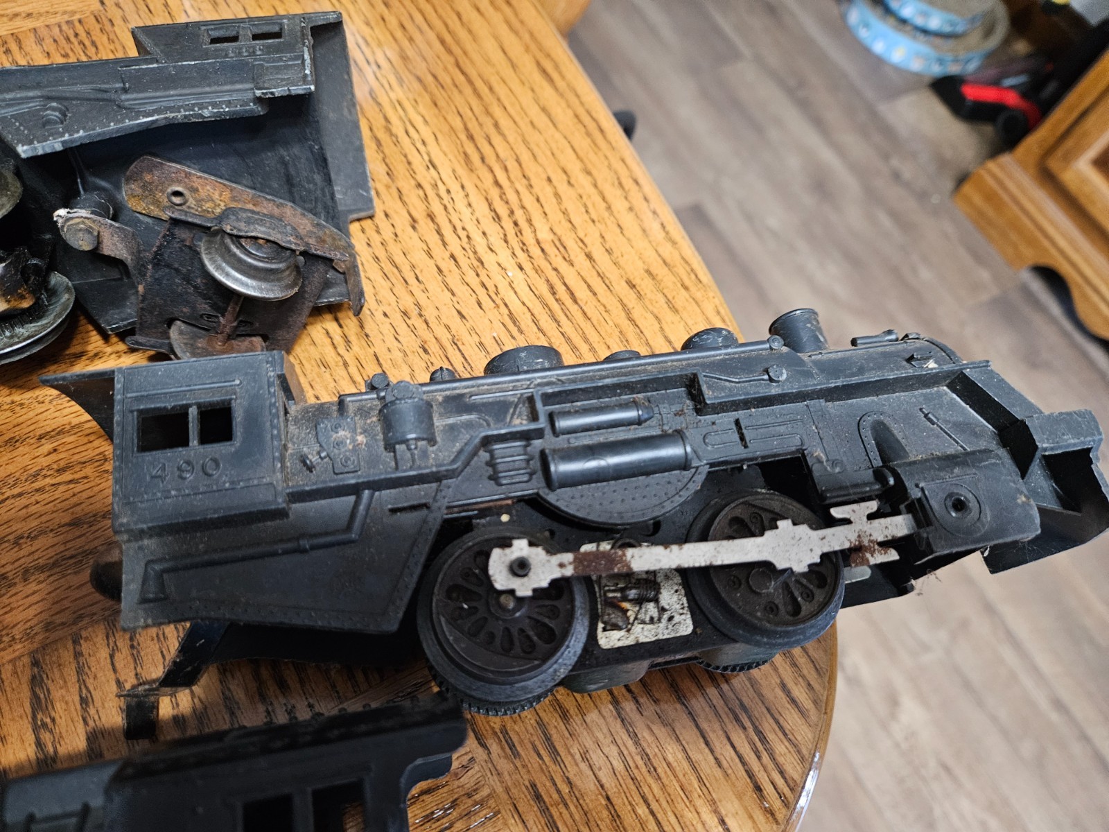 Marx O Gauge 666 & 2 other Locomotives For Parts/ Repair