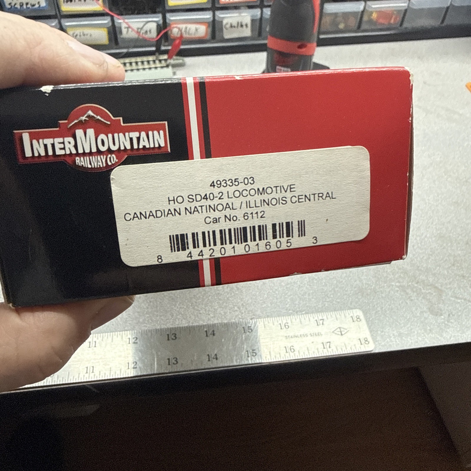 Intermountain Ho Canadian National/Illinois Central 6112 Patched DCC Not Dynamic