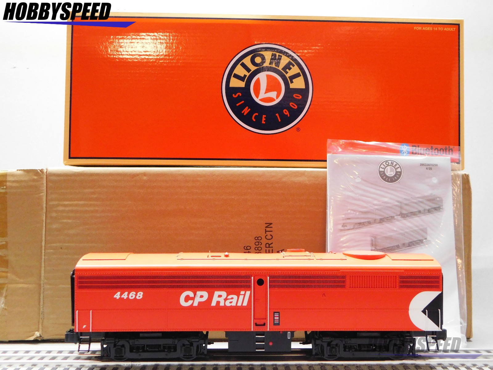 LIONEL CANADIAN PACIFIC DIESEL LEGACY FB-2 #4468 O GAUGE train car 2533898 NEW