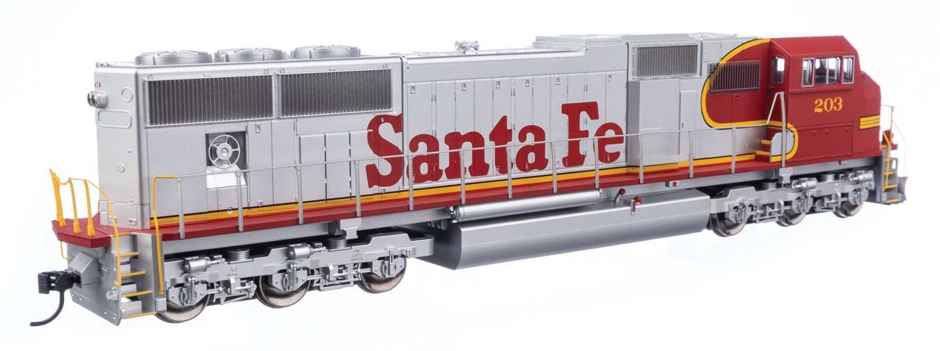 Walthers HO Scale ~ EMD SD75M ~ Santa Fe #203 ~ DC Version ~ 910-11001