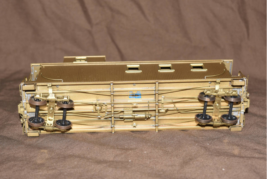 Model Train Custom Brass Gom Model D&RGW Caboose #0585 0586 0588 On NJ Japan