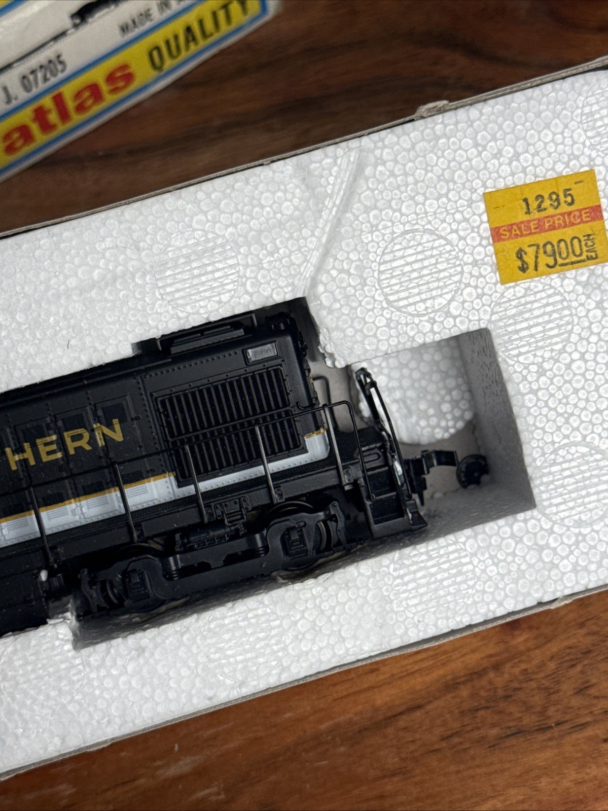 Atlas 8287 HO Scale ALCO S-4 Diesel Locomotive Southern Railway 6074 NOS NIB