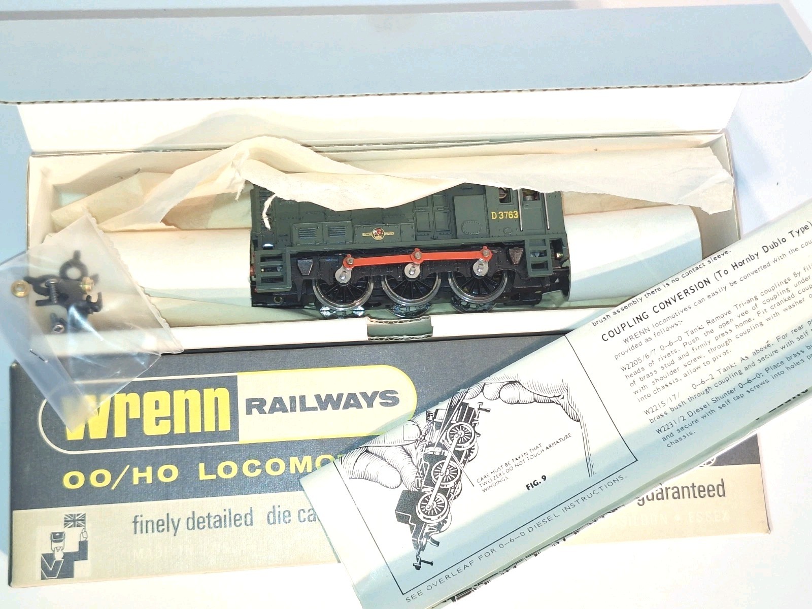 Wrenn W2231 BR 0-6-0 Diesel #D3763. New Old Stock. Mint Cond. Boxed. OO Scale