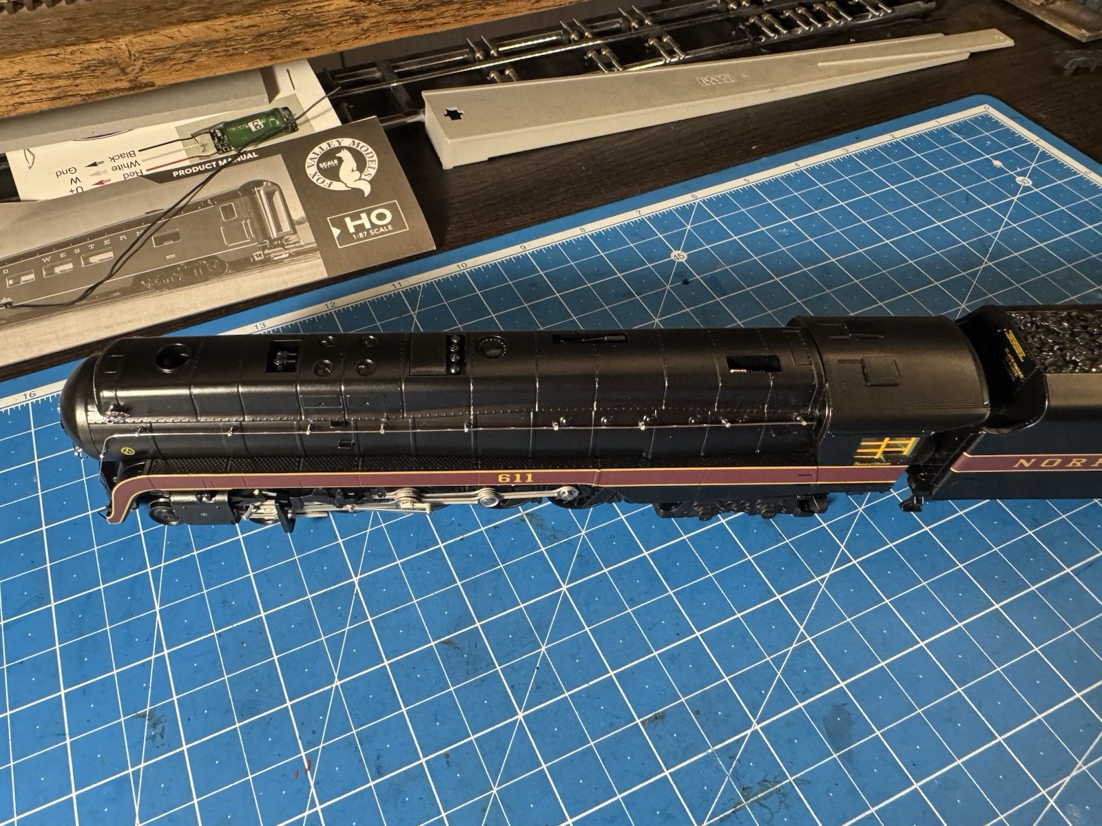 ScaleTrains Fox Valley J-Class #611 “Spirit of Roanoke” DCC/Sound
