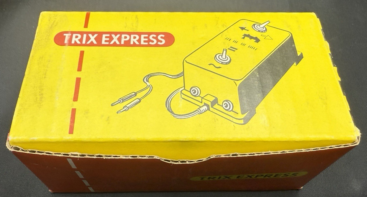 TRIX EXPRESS 5530 220 VOLT TRANSFORMER FOR HO MODEL TRAINS NEW IN BOX