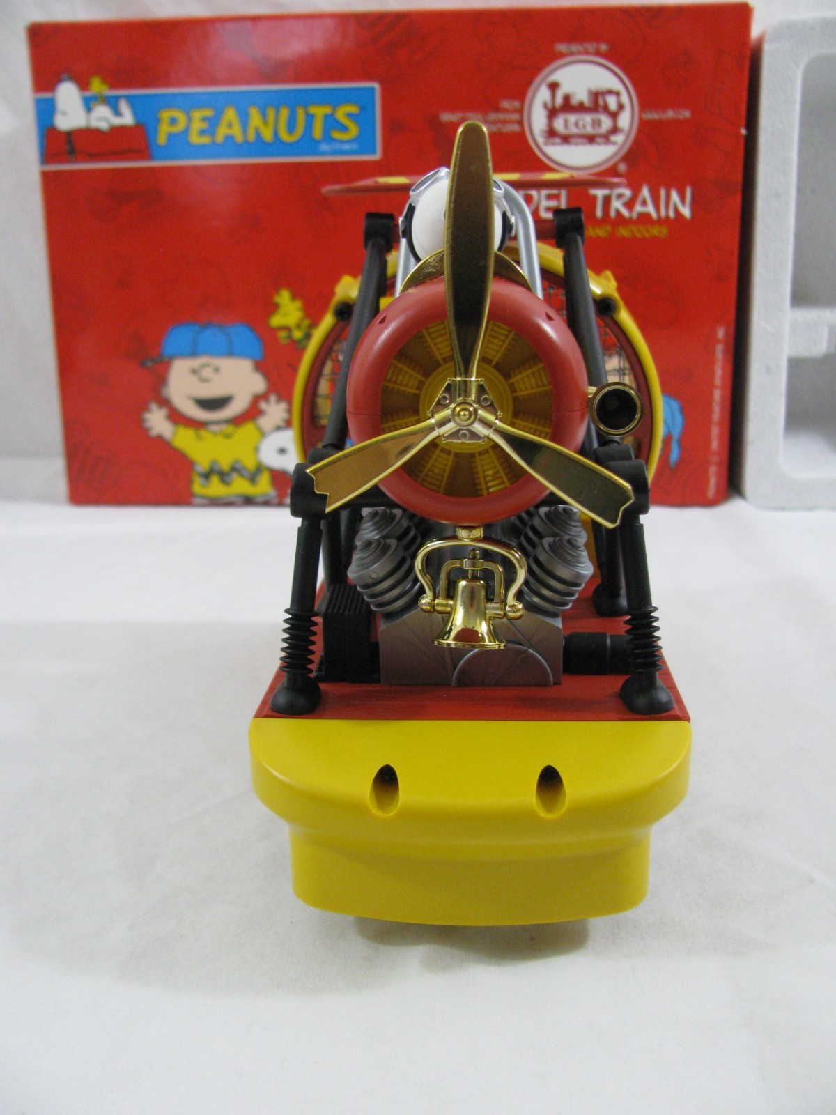 Lehmann LGB G Scale Motorized Peanuts Snoopy Flyer #24020 EX