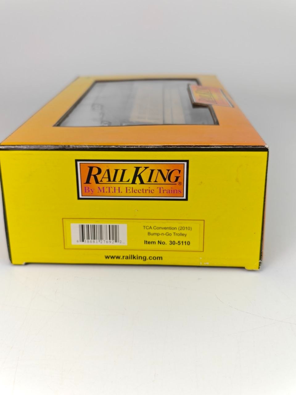 Rare MTH RailKing TCA 2010 Bump-n-Go Trolley Camden Street 2010 O Gauge Tested