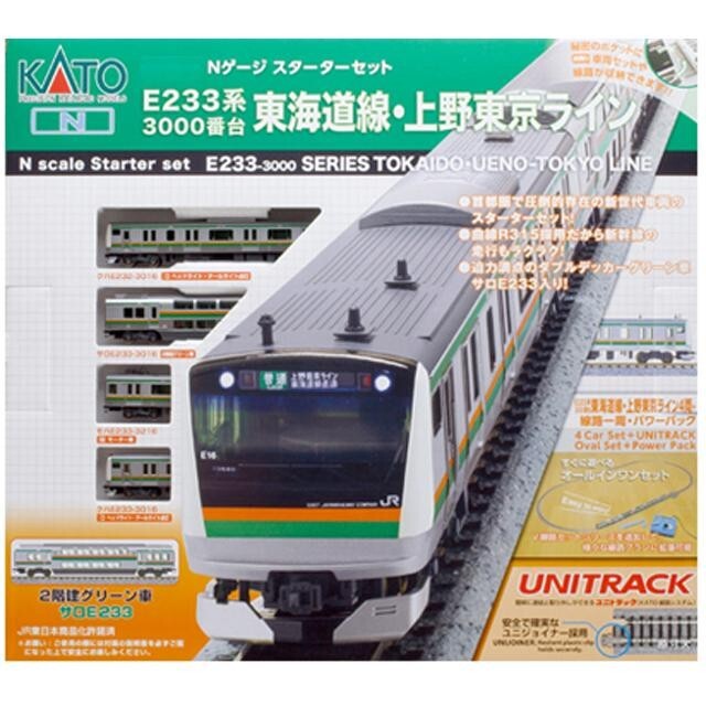 Kato (N) 10-019 Starter Set E233 Series 3000 Series Tokaido Line/Ueno-Tokyo Line
