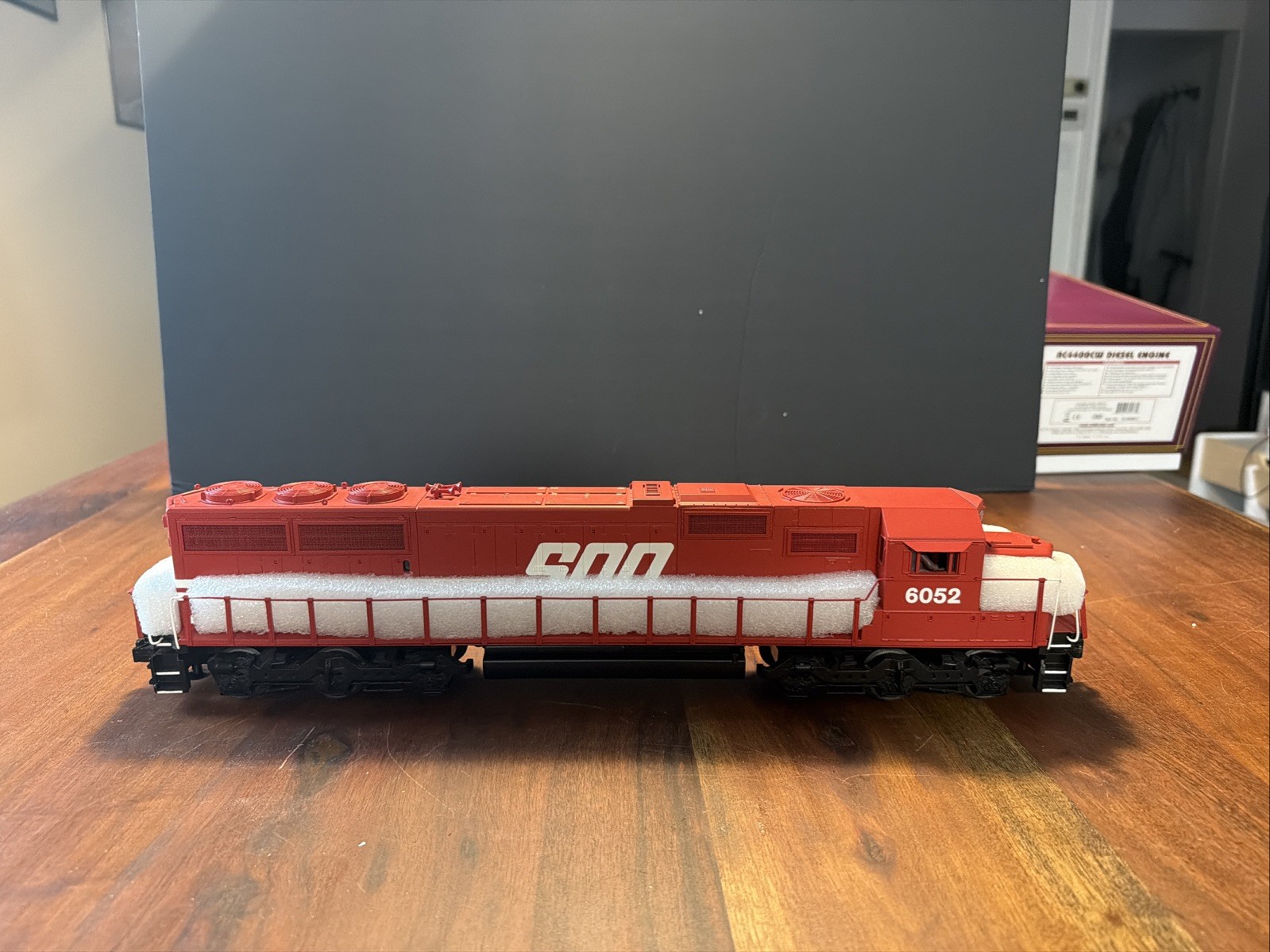 RAILKING by MTH SOO LINE SD-60 DIESEL ENGINE DUMMY/NON POWERED #6052 G.70