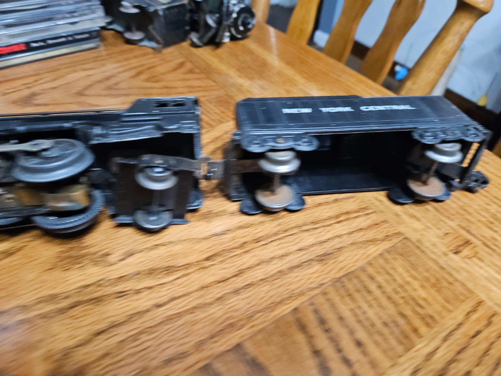 Marx 999 Locomotive and Tender Tested See Description. Runs