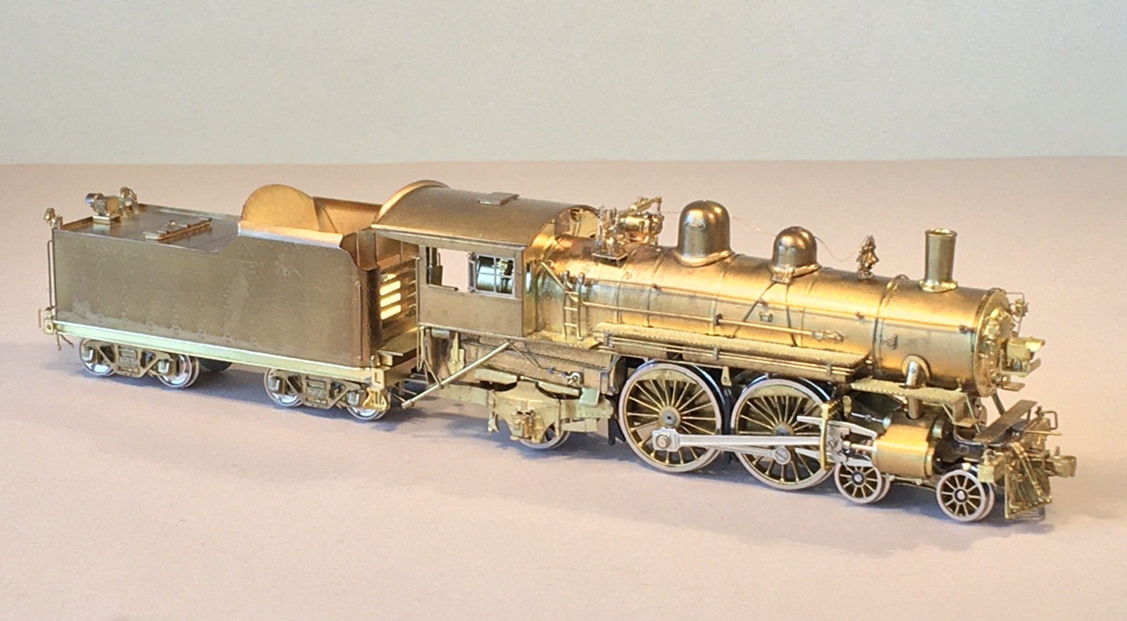 HO BRASS 4-4-2, C&NW ‘D’ Class by OMI – 1468, Slated Cylinders, Super Detailed