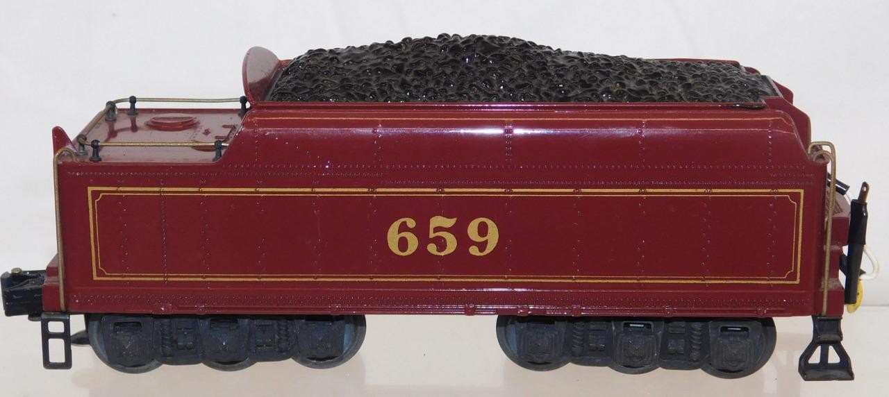 Lionel 6-8101 Chicago & Alton Steam Passenger Set 4-8-4 Steam Engine + 6 HW cars