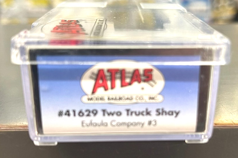 Atlas N Scale #41629 Two Truck Shay Eufaula Company #3 Dc Version