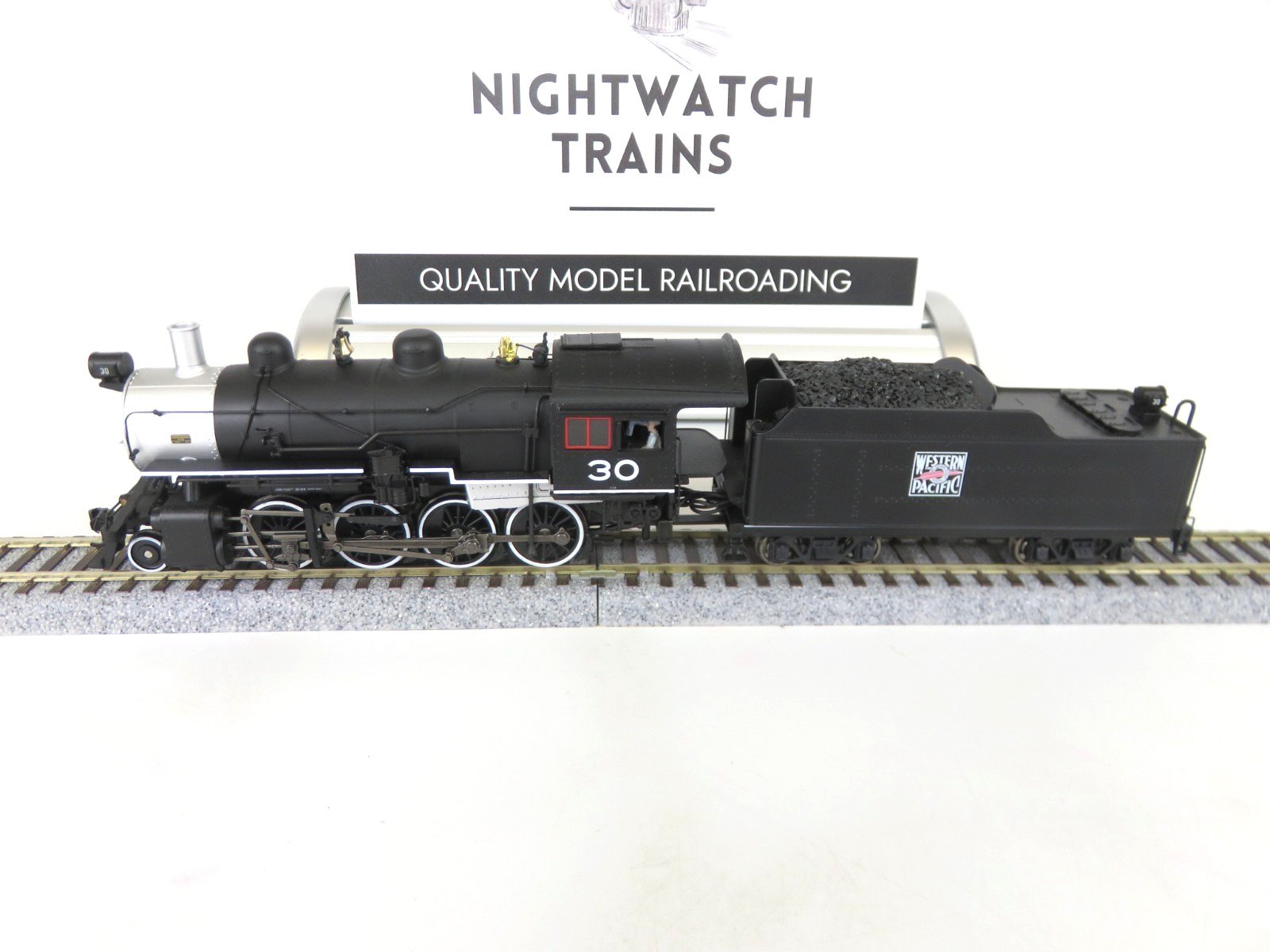 Broadway Limited 6356 HO Western Pacific 2-8-0 Steam Locomotive DCC/Sound/Smoke