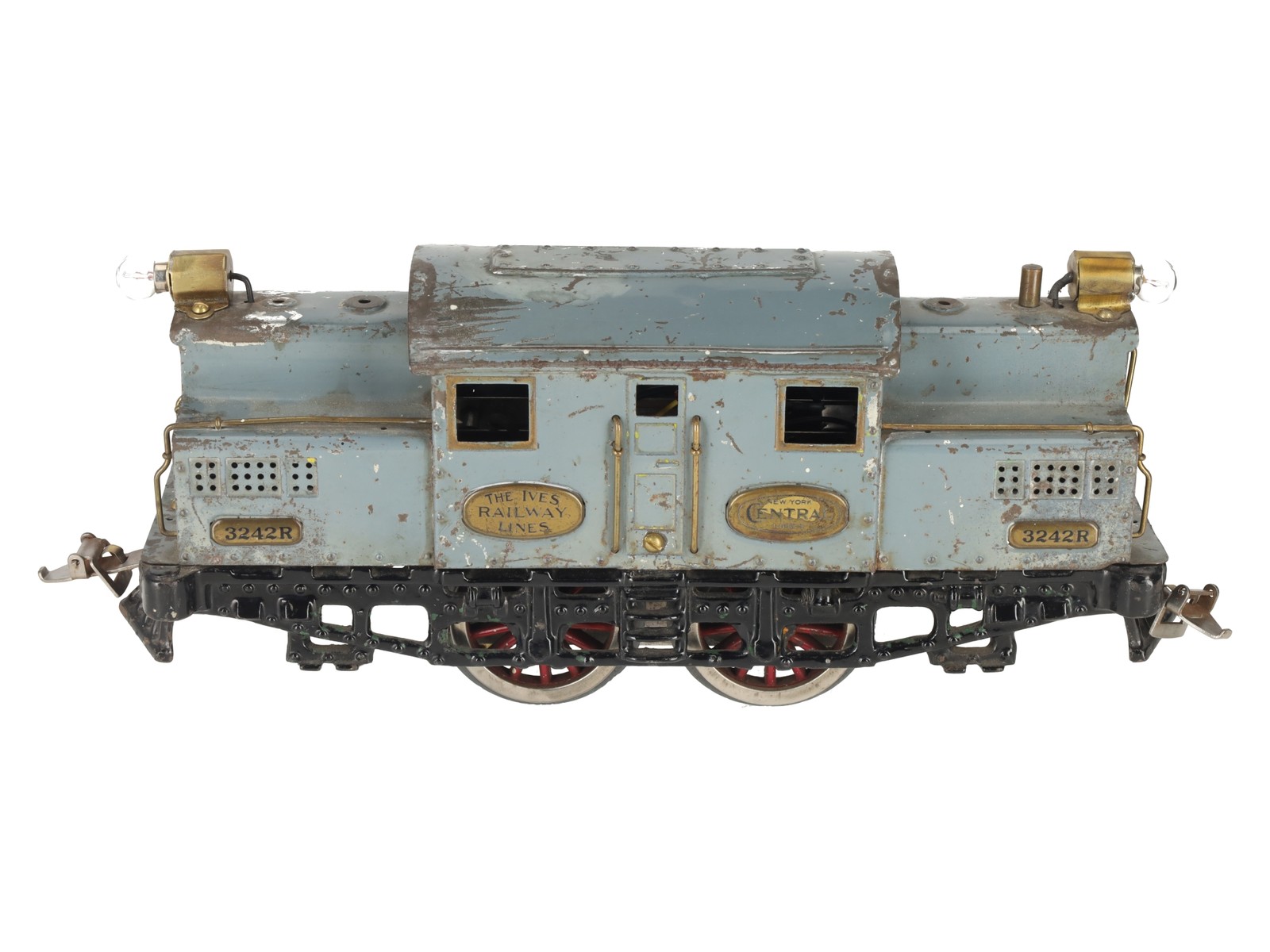 Ives 3242R Vintage Standard Gauge 0-4-0 Electric Locomotive