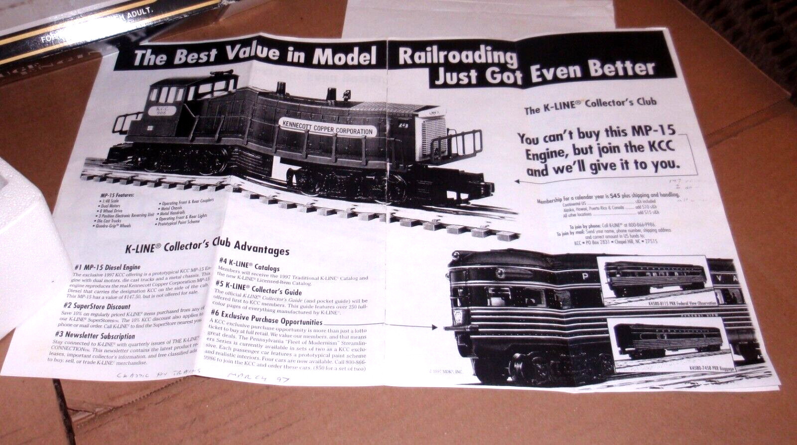 New in Box MP-15 Dual Motors Powered Diesel Engine 8 Wheel Drive 2 Lights