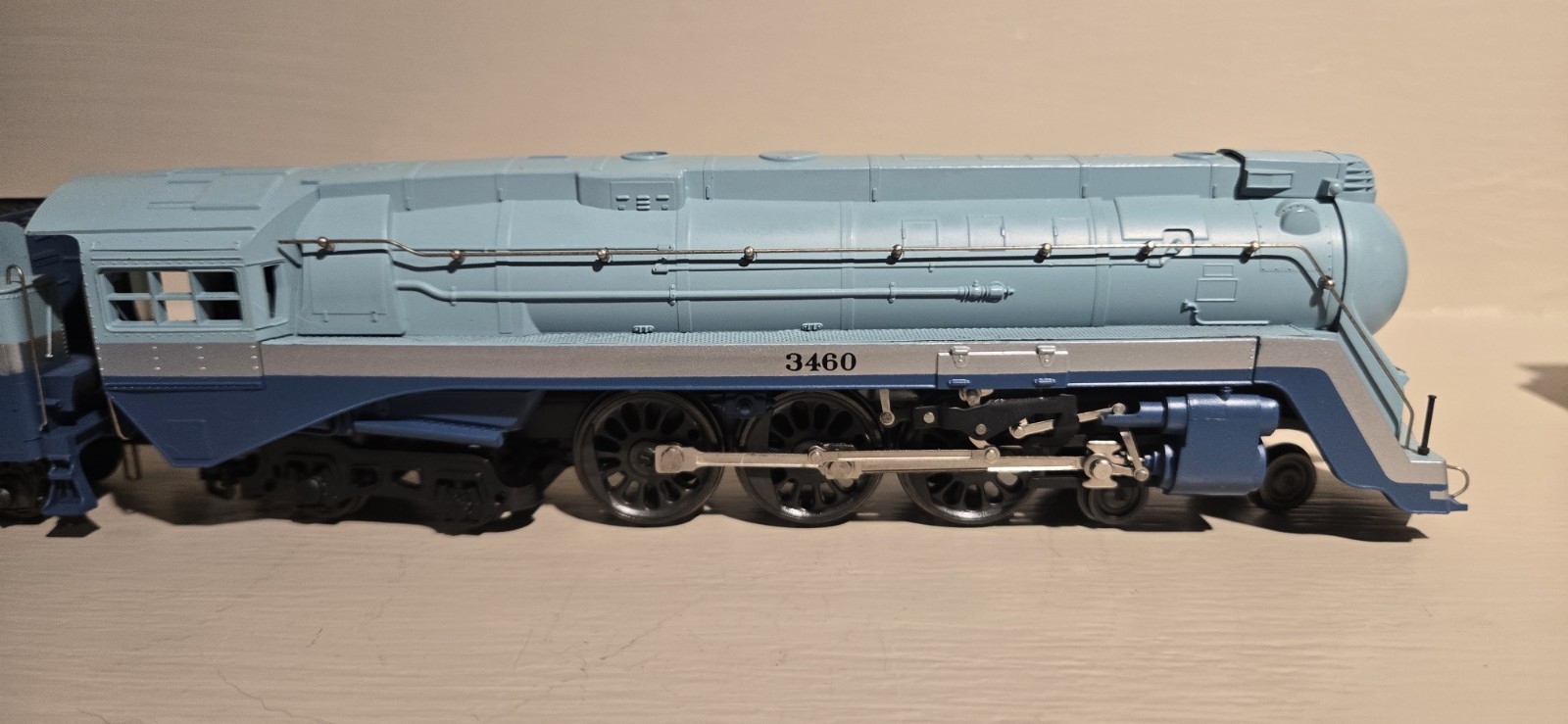 Santa Fe Blue Goose Ho Engine