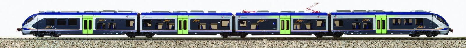 ViTrains 1765 FS Trenitalia 425 “Jazz” DTR Gray/Blue/Orange 4 Elements DCC SOUND