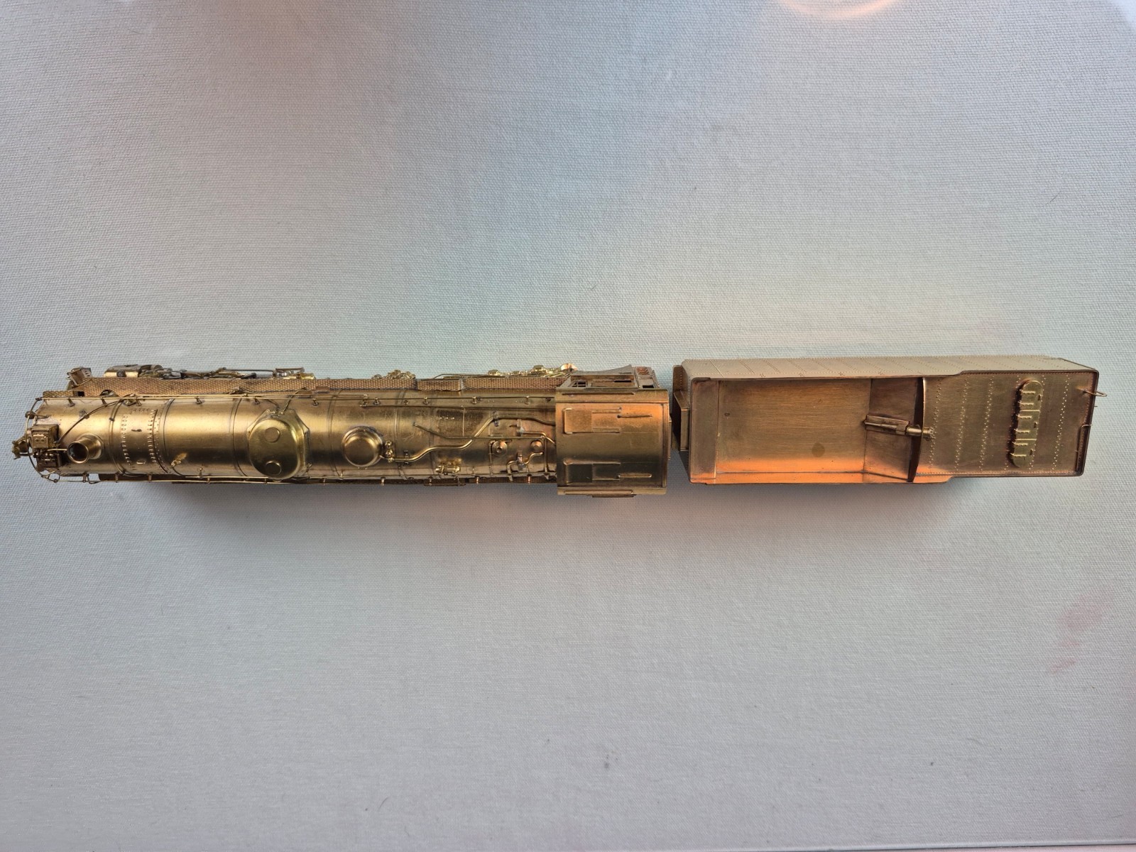 HO BRASS PFM CROWN TOBY JAPAN CHICAGO BURLINGTON & QUINCY 4-8-4 CLASS O-5
