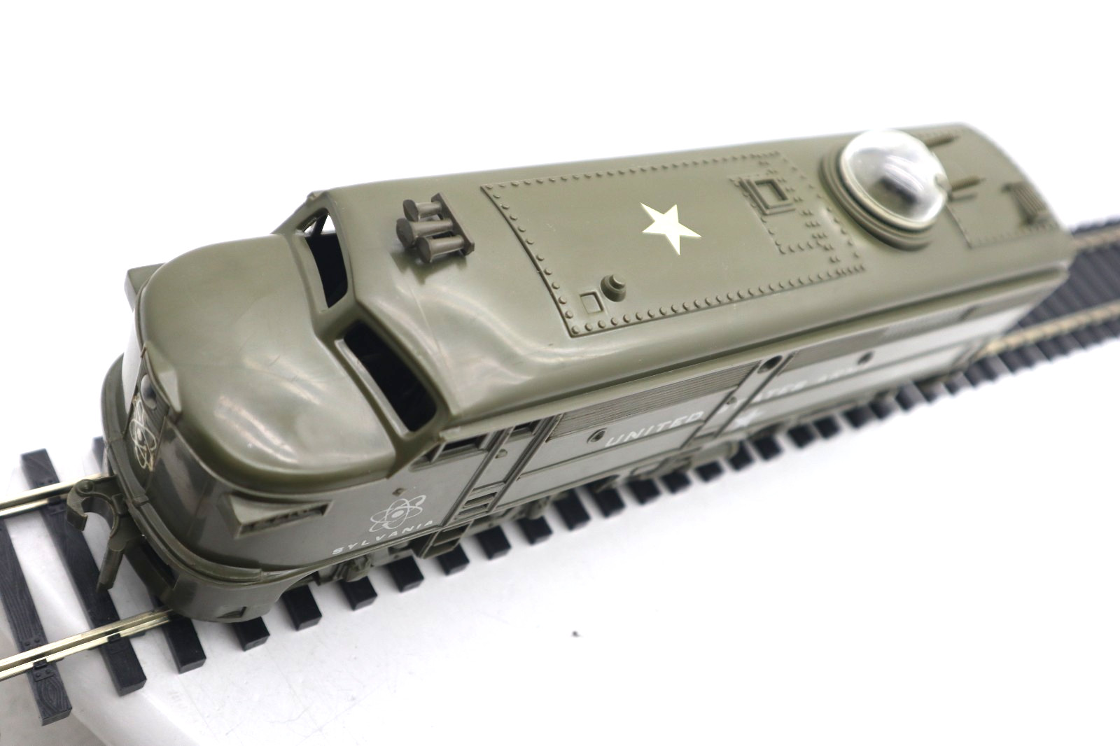 KMT Kusan Auburn 2716, O, 2 Rail, U. S. Army Alco Diesel Locomotive, C-7 EX