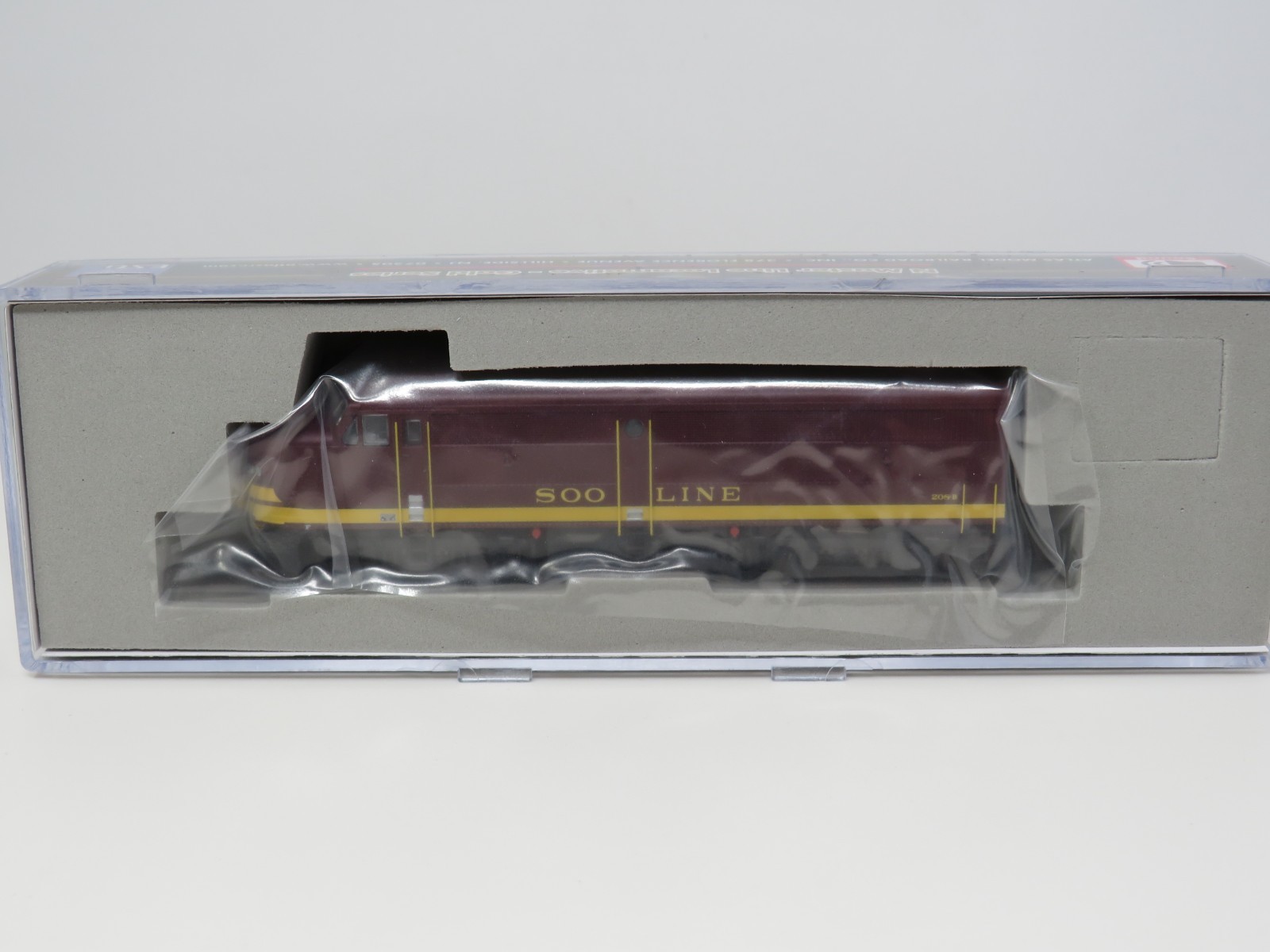 Atlas N 40005107 DCC Sound Soo Line #208B FA-1 Diesel Locomotive