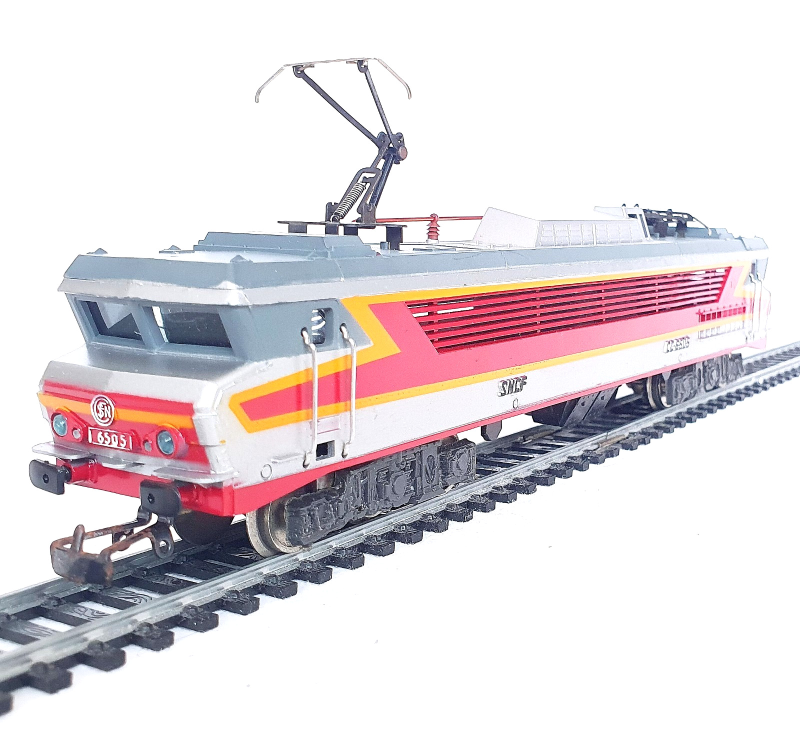 Jouef HO 1:87 SNCF French CC 6505 GRAND CONFORT ELECTRIC LOCOMOTIVE 8436 NM`76