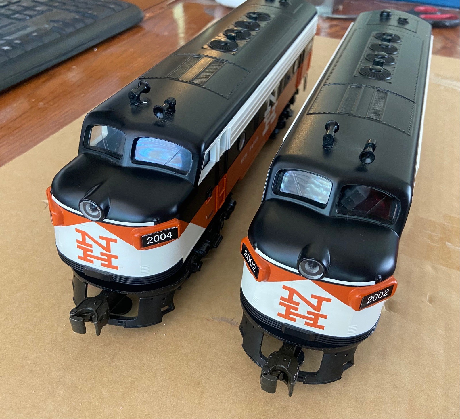 Williams Trains New Haven F-7 AA Units Upgraded w/ Lionel TMCC??