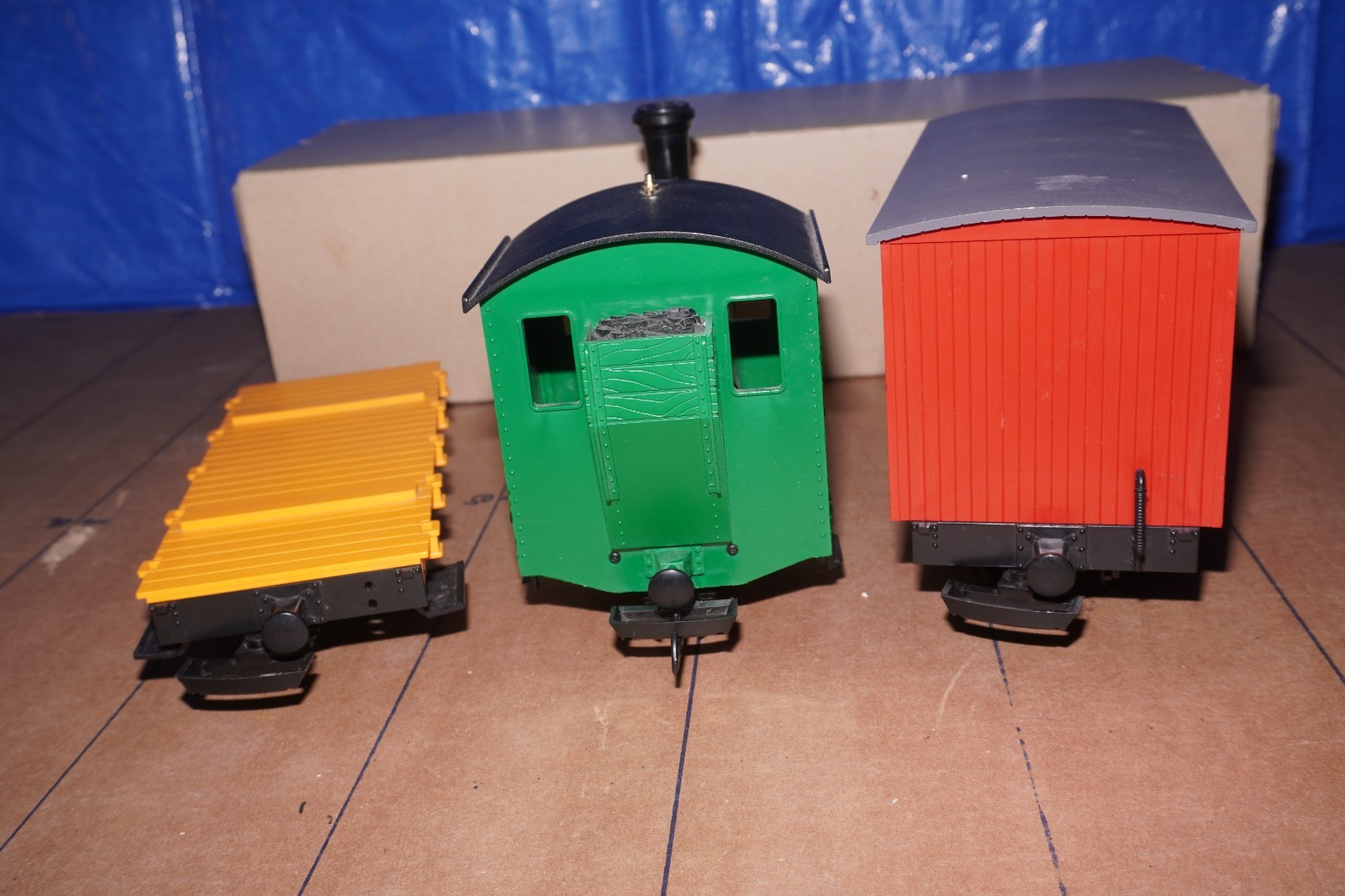 LGB 20528 Steam Locomotive Train Set Auto-Express G Track Set 1:22.5