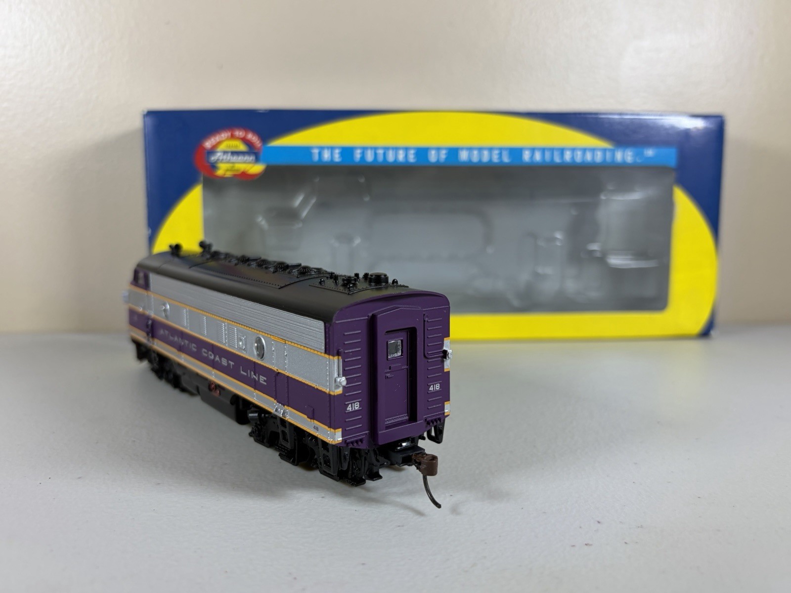 HO Athearn RTR Atlantic Coast Line F7A #418