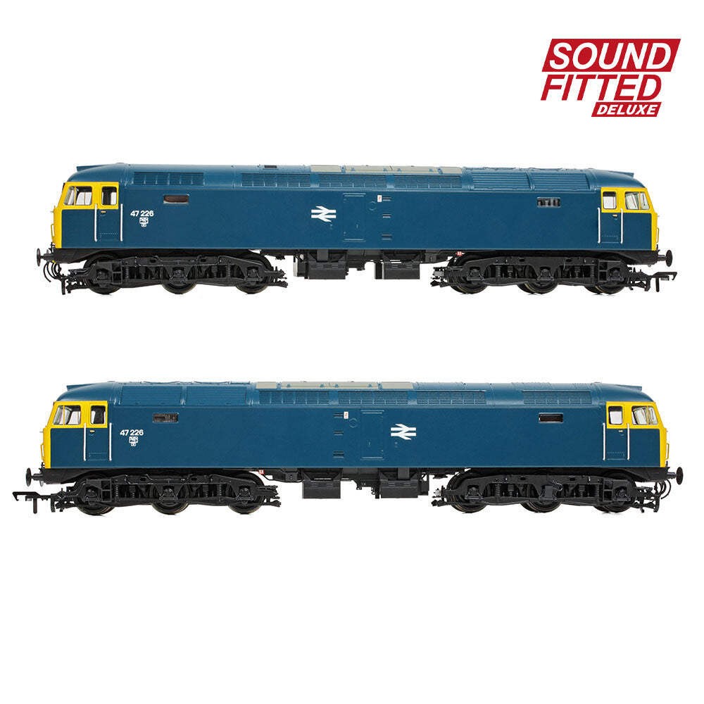 Bachmann 35-411ASFX OO Gauge Class 47/0 47226 BR Blue SOUND FITTED DELUXE