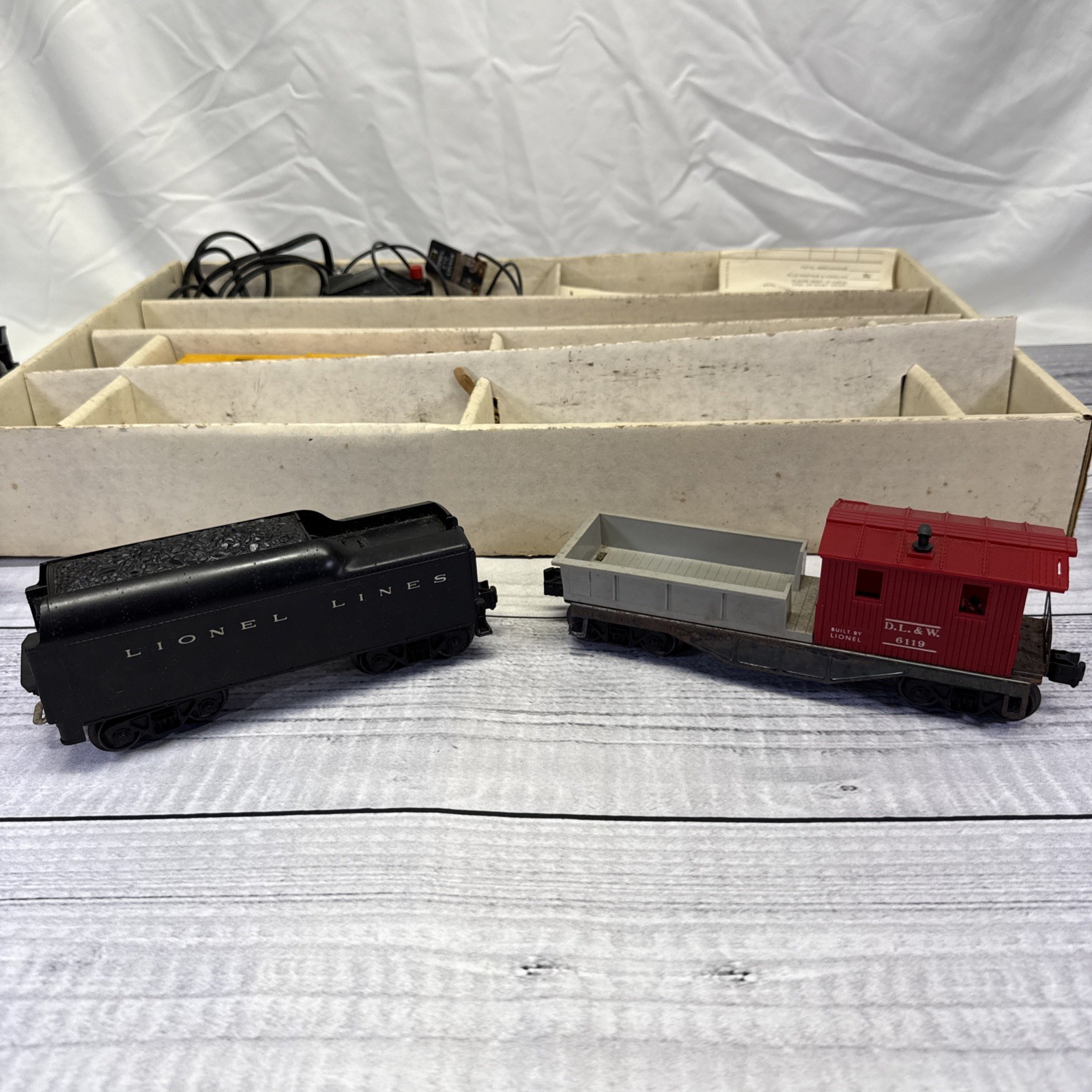 VTG 60s Lionel Steam Freight w/ Smoke Electric Train 11540 Set in Box -Untested