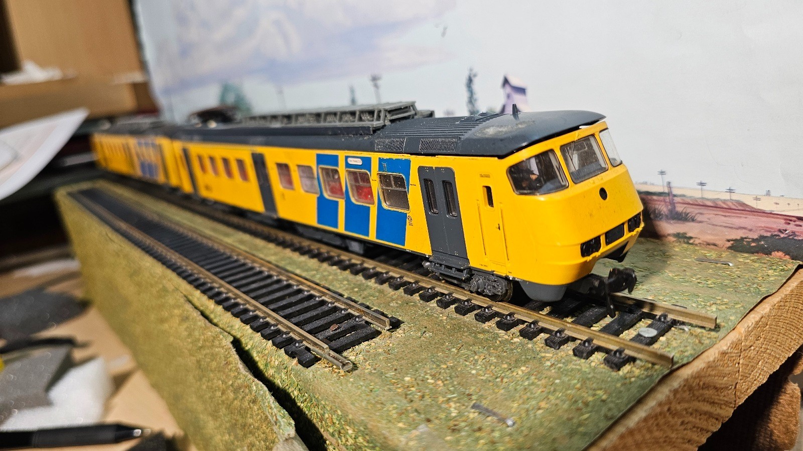 Fleischmann “Sprinter” Two Car Rail Car – GORGEOUS SET!!