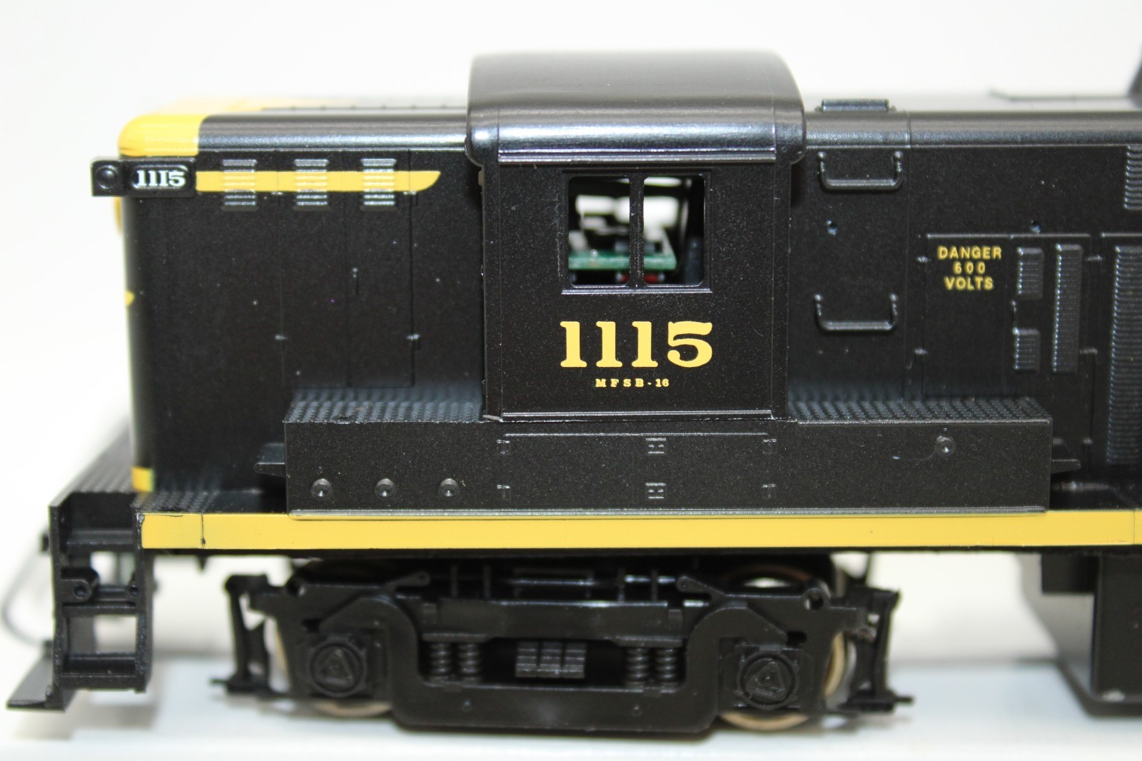 Stewart HO Scale Erie Railroad Baldwin AS16 Diesel Locomotive #1115 DCC LED 4205