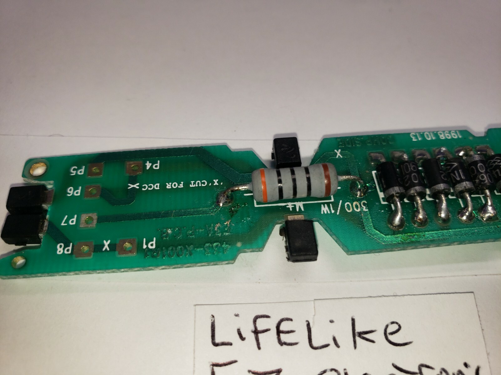 F7 CONTROL BOARD WIRED LIGHT HO Scale Life-Like F7 WALTHERS RM587127R1