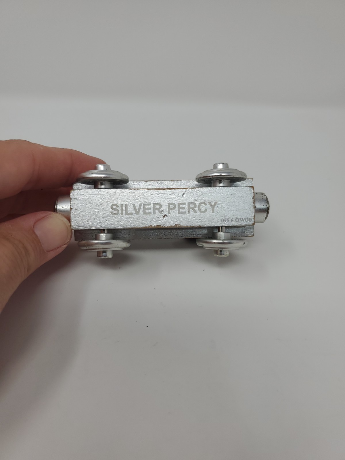 Thomas & Friends Wooden Railway Silver Percy 60 Year Limited Edition 2003