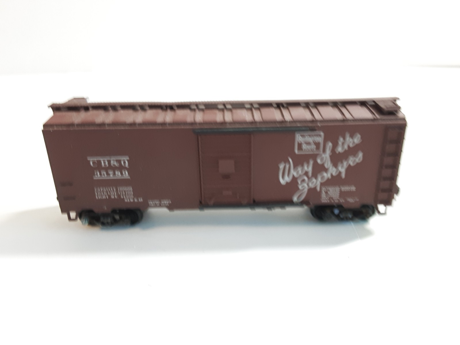 Vtg Lot Of 6 Box Cars, Tanker Cars, Flat Cars, Gondola See Description (3)