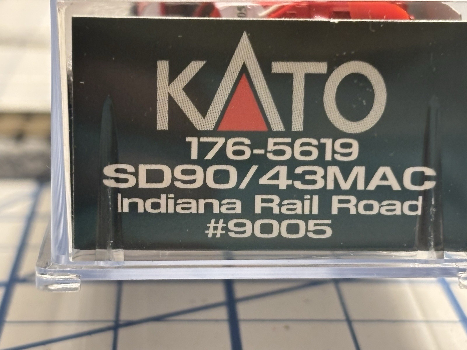 Kato SD90/43MAC INDIANA Rail Road Locomotive #9005 W/XL Sound