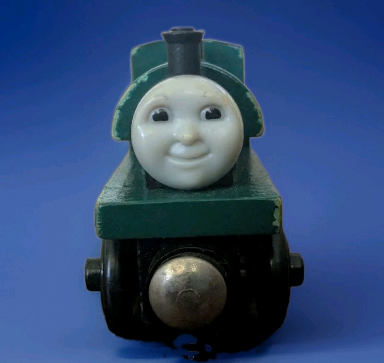 Thomas Friends Wooden Railway Peter Sam Green Toy Train Engine
