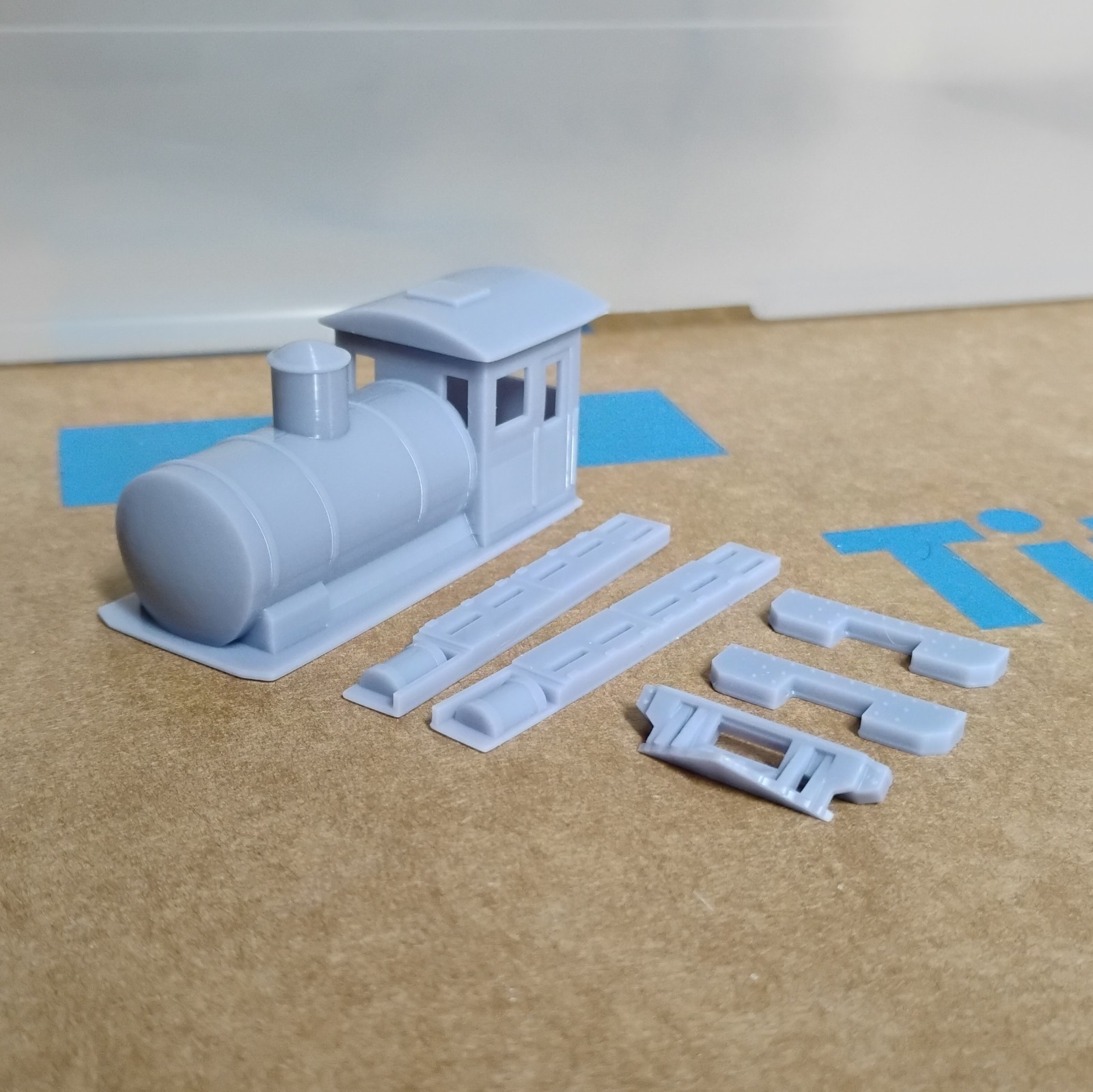 HOn30 FIRELESS STEAM LOCO kit #2. For Kato 11-109 chassis. RESIN 3D print.