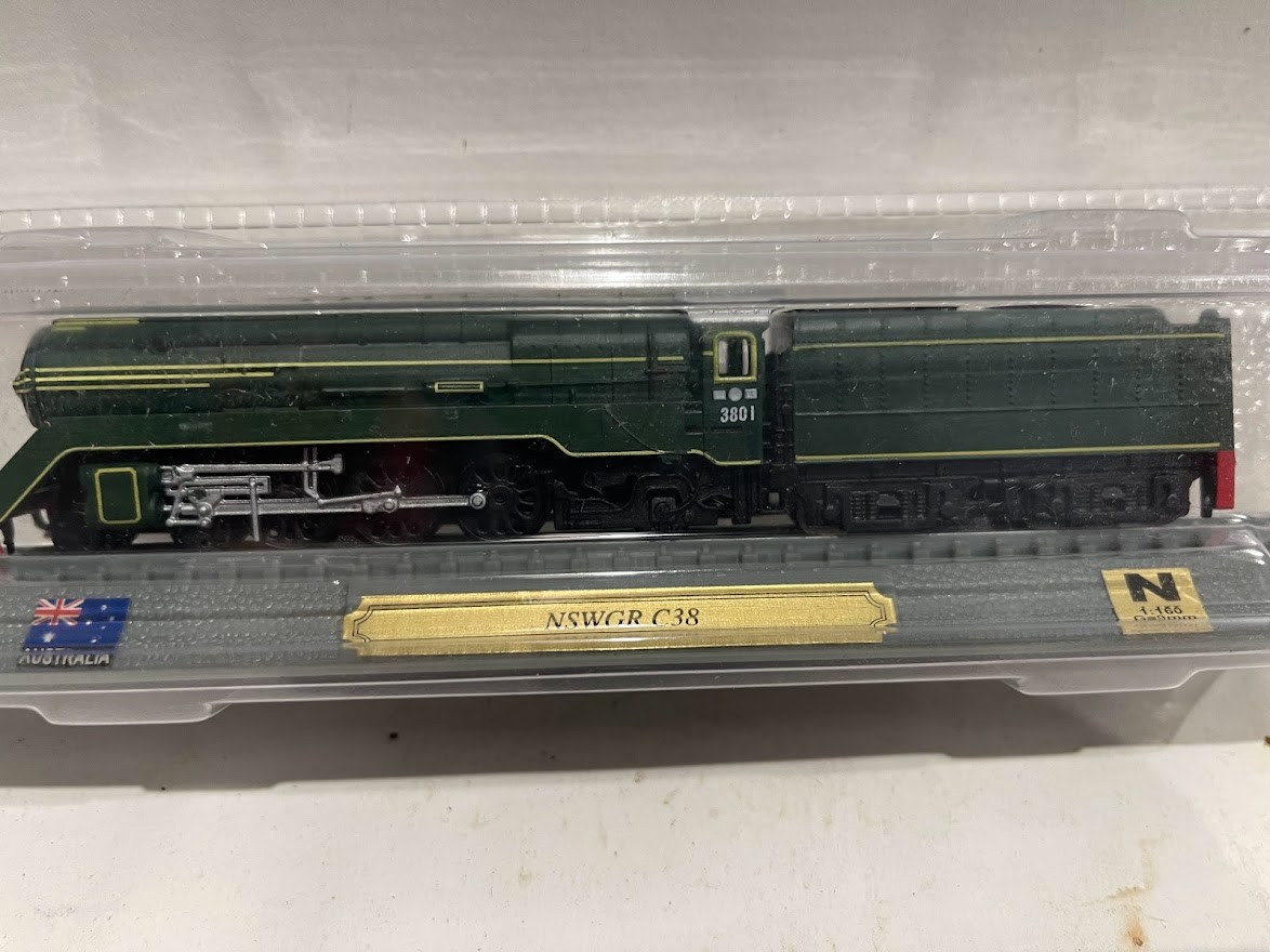 NSWGR C38 Australia 1:160 Railroad locomotive DelPrado 110