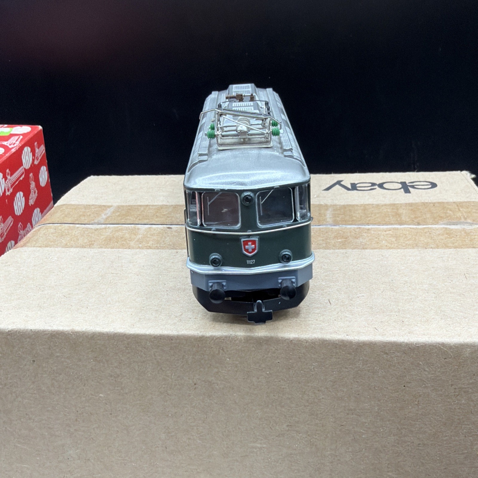 CLEAN HO Scale Hag 161 SBB CFF Locomotive Re 4/4II SBB