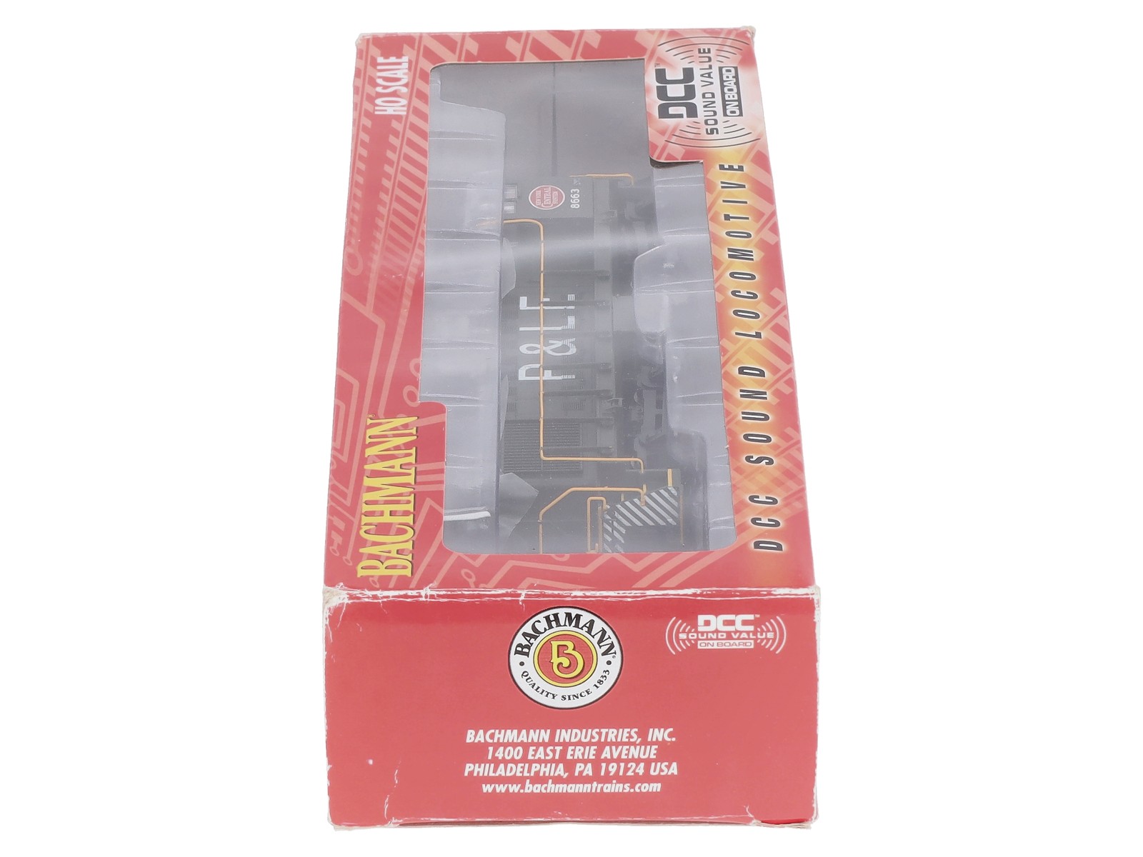 Bachmann 63208 HO New York Central ALCO S4 Diesel Locomotive #8663 w/DCC/Sound