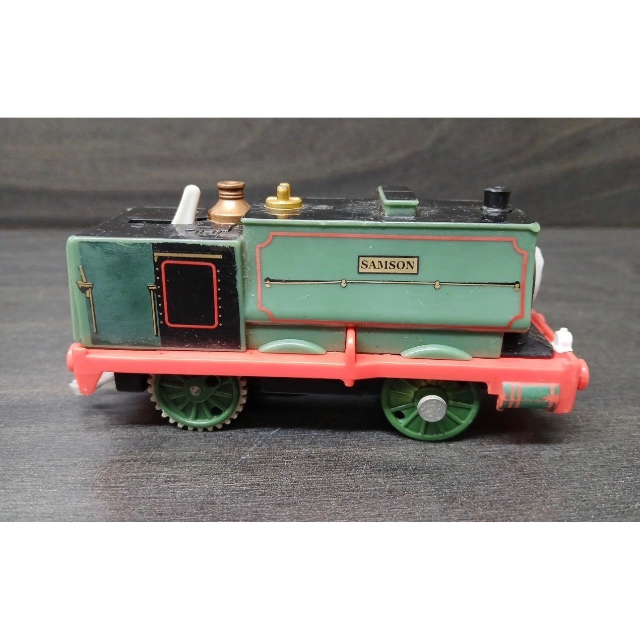 Thomas & Friends TrackMaster Samson Motorized Train Engine Green Mattel 2013