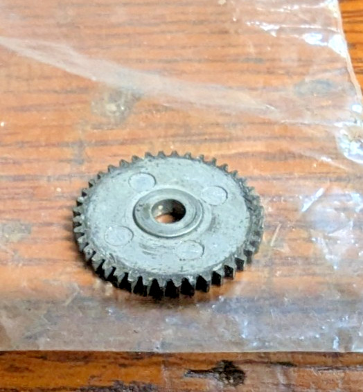 RARE PREWAR TIN TYPE AMERICAN FLYER DRIVE GEAR PAT. 1-695-691