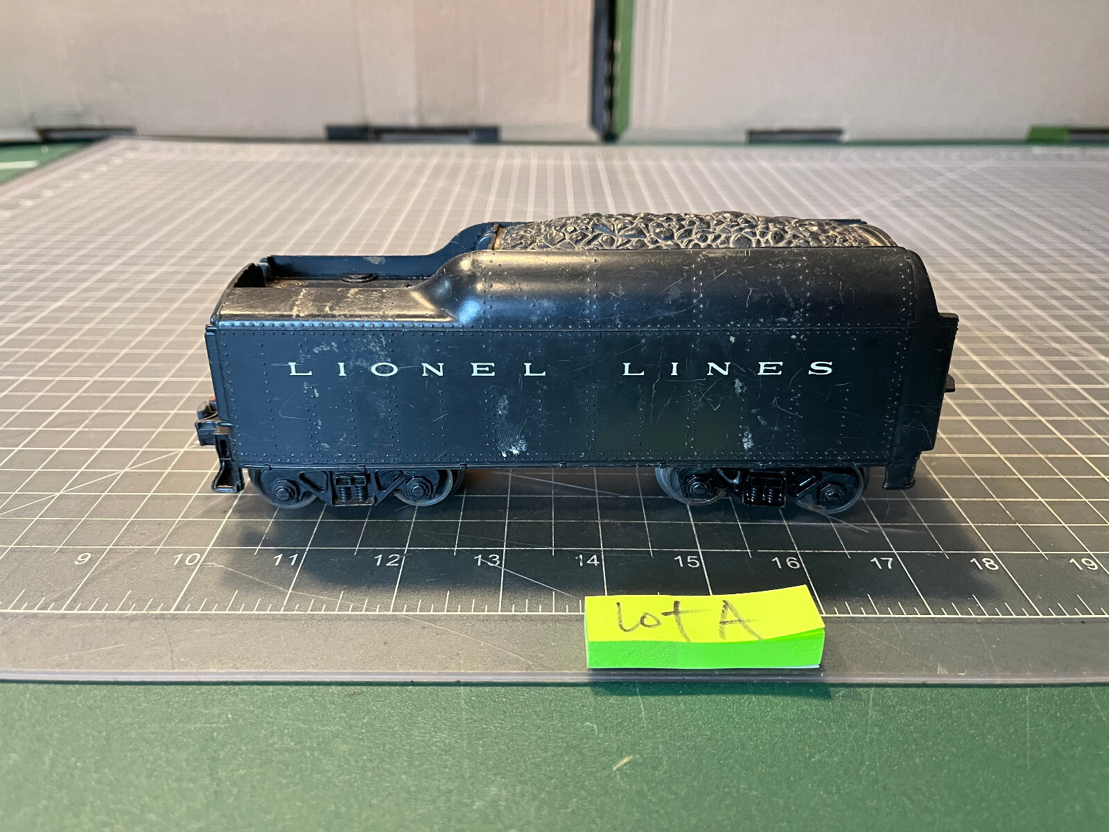 Lionel Lines Train O O27 Coal Tender 7.5″ w/Drawbar 8 Wheel – 1130-27 LOT A