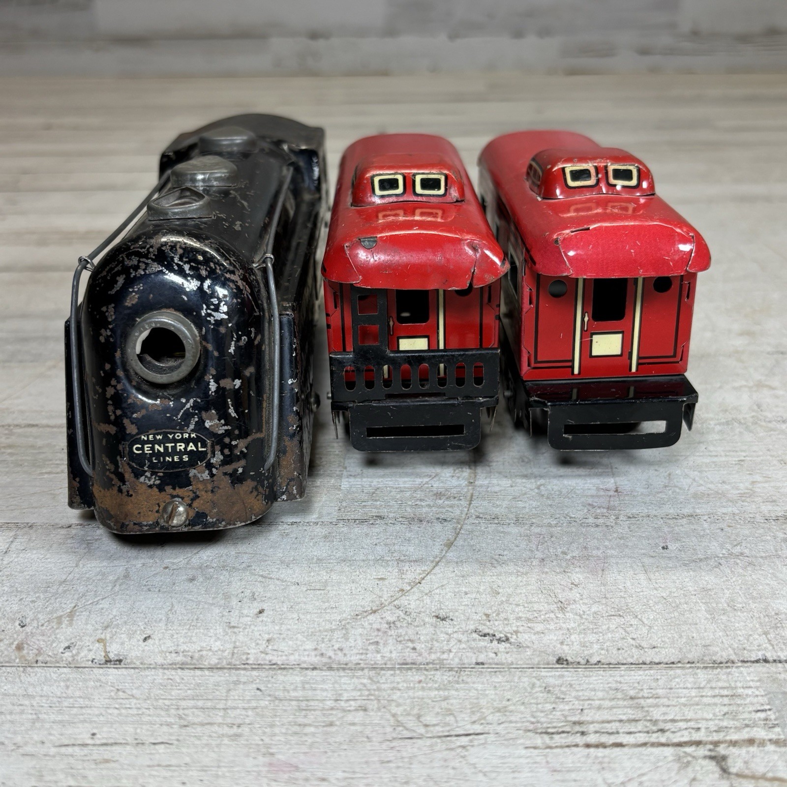 Marx Prewar Commodore Vanderbilt Electric Train 556 Caboose Lot O Gauge Prewar