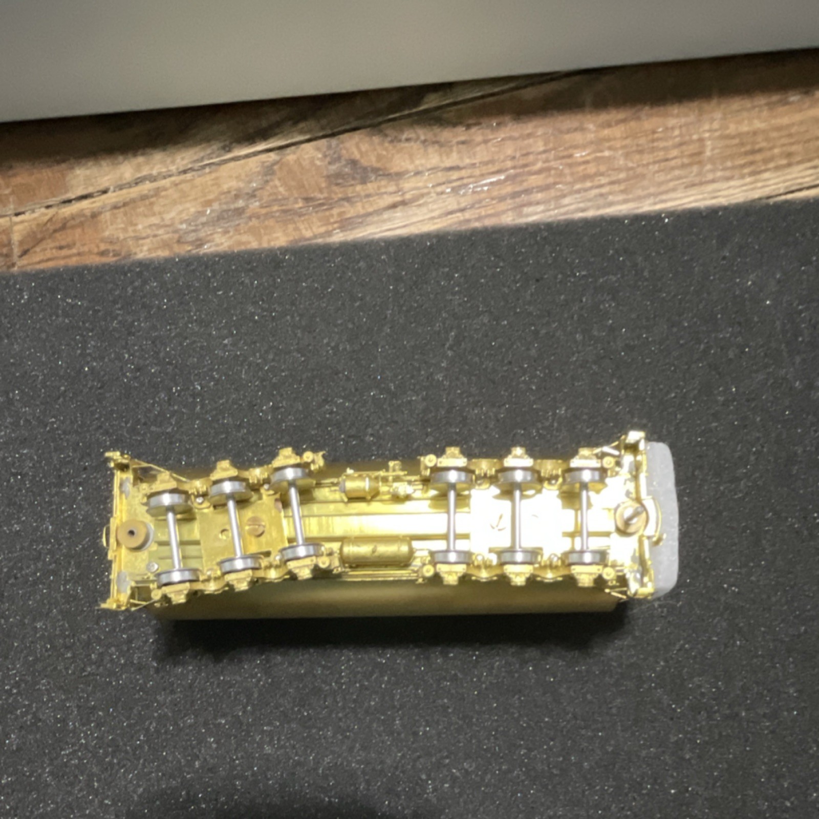 overland models union pacific veranda turbine ho brass locomotive with tender