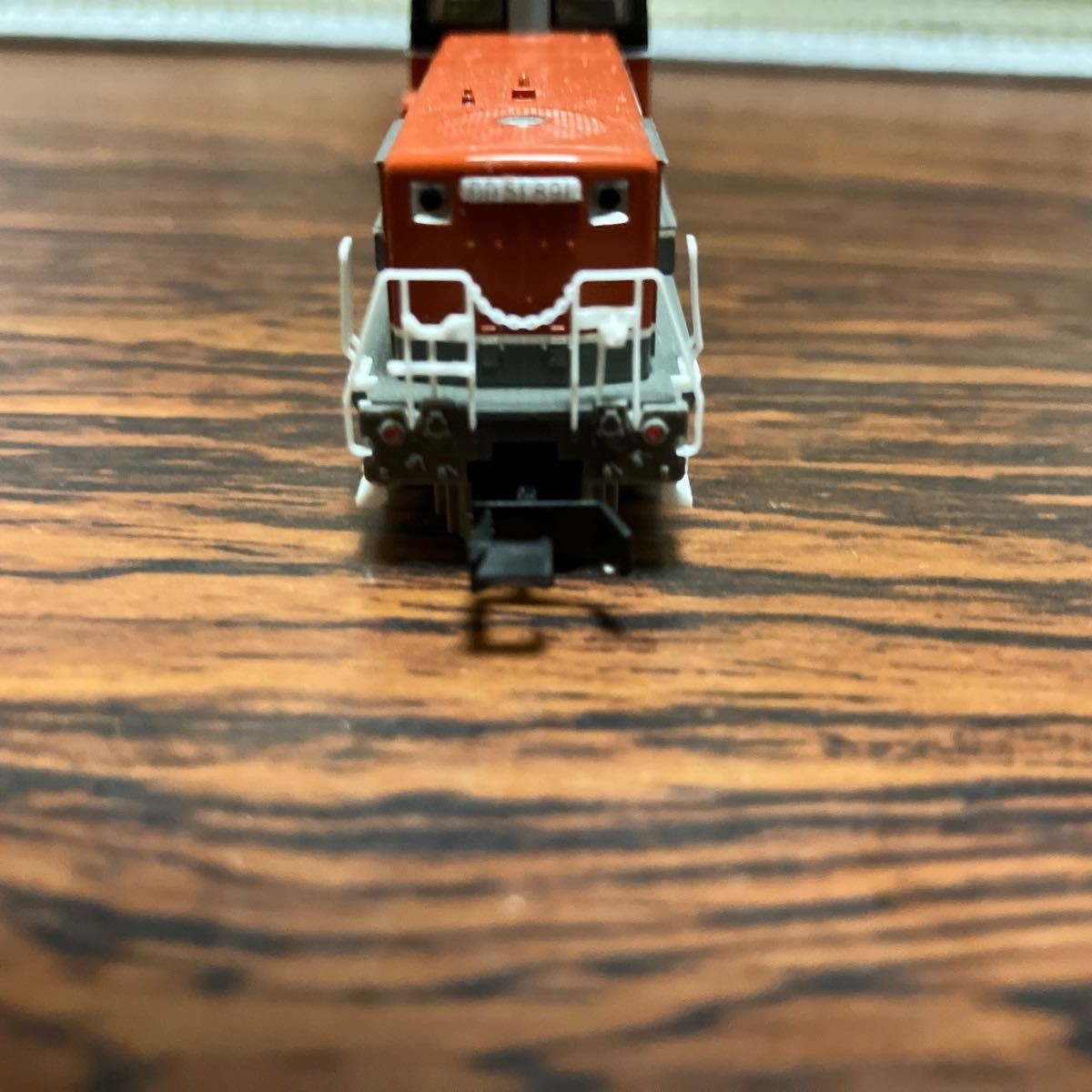 DD51 type diesel locomotive, N gauge el railroad, freight updated color, DD51