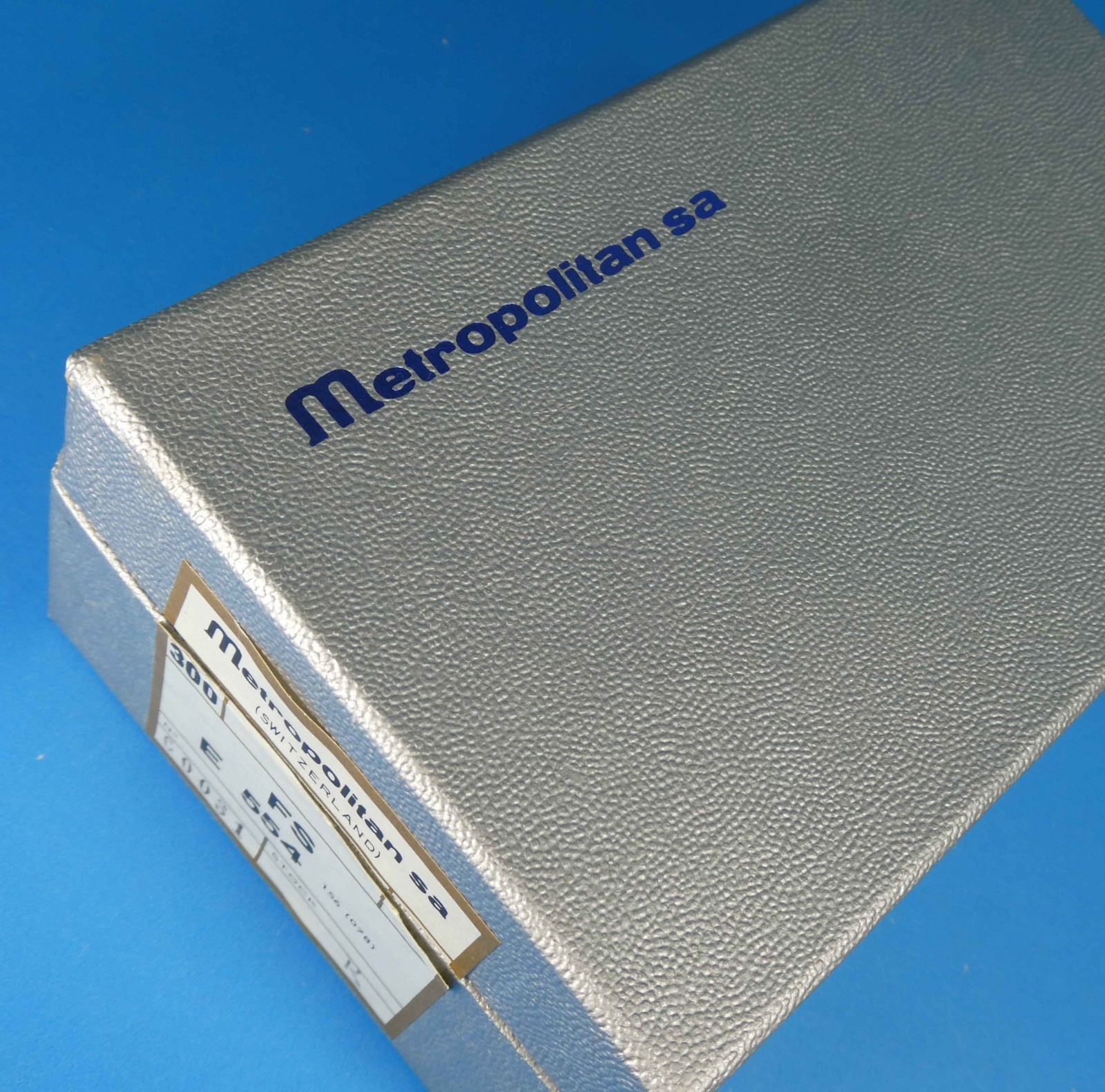 METROPOLITAN FS E554 3-PHASE (TRIFASE) ELECTRIC LOCOMOTIVE-HO 2R 1974 BRASS OB
