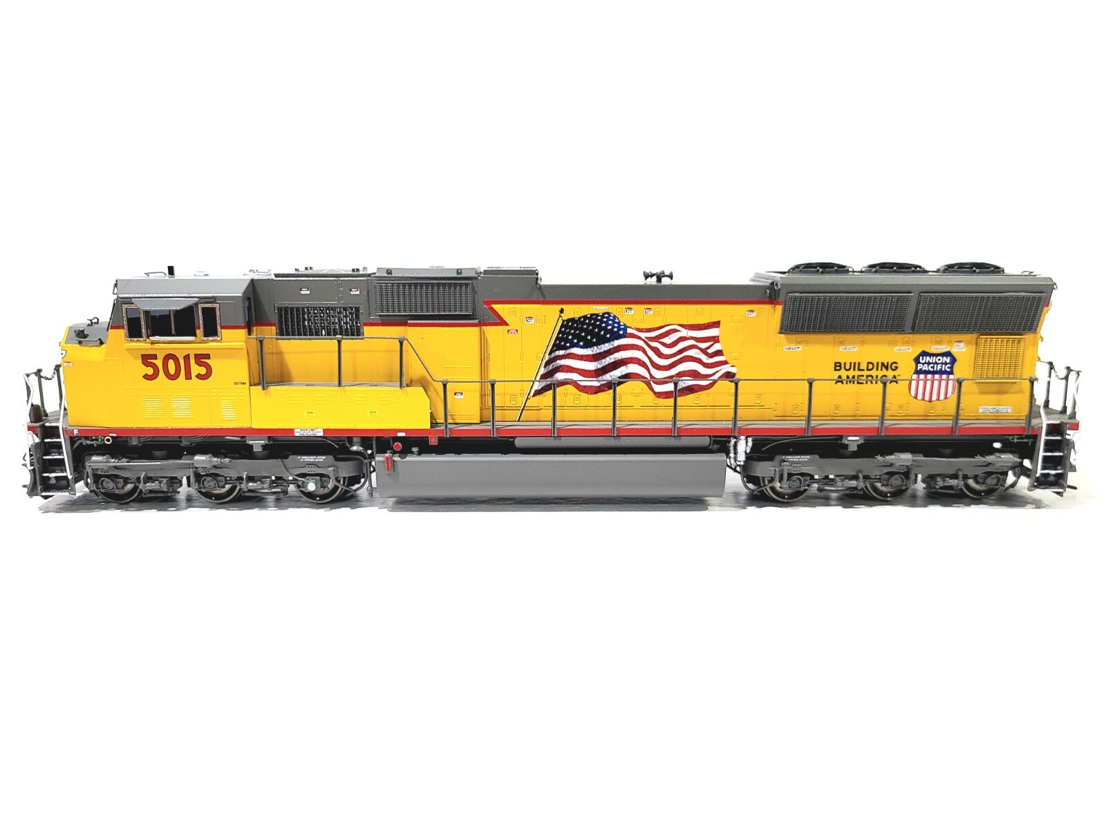 Overland OMI UP SD70M Union Pacific Flared Radiators #5015 HO Brass #AA-1103-2